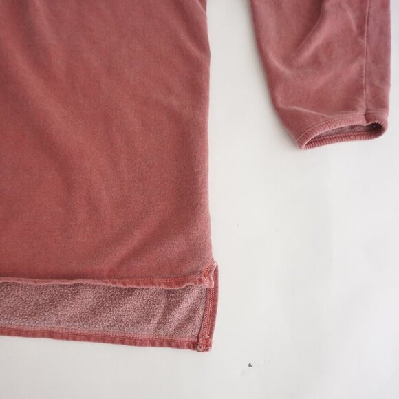 Vintage Allegro Maroon Button Collar 100% Cotton Lightweight Sweater XL - Picture 5 of 9